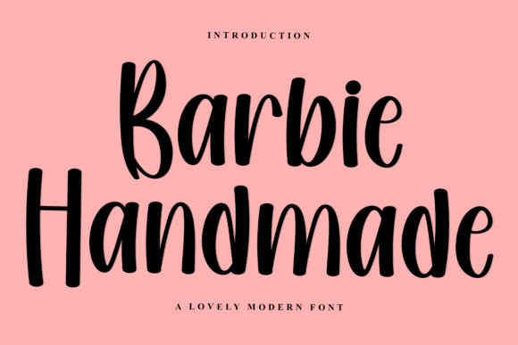 Barbie Handmade: A Warm Font for Your Brand