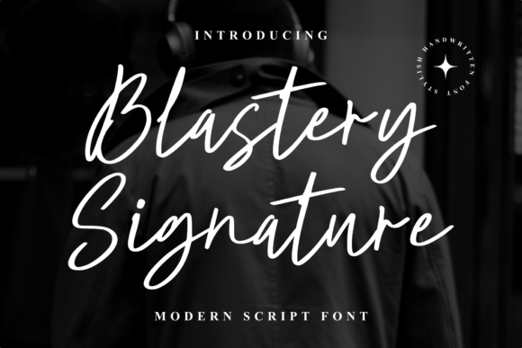 Blastery Signature: A Romantic Script Font for Your Brand