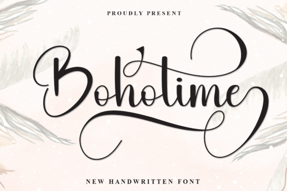 Bohotime: A Creative Font for Business Branding