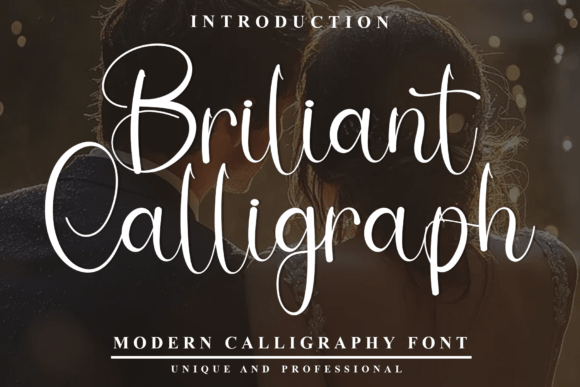Briliant Calligraph: A Modern Script Typeface for Elegant Design
