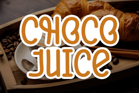 Choco Juice: A Fluid Script Font for Branding