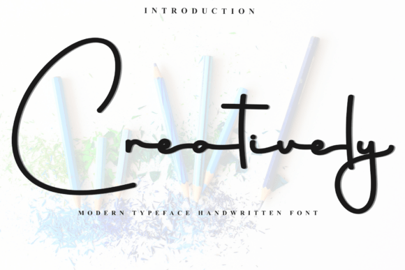 Creatively: A Festive Script Font for Holiday Branding