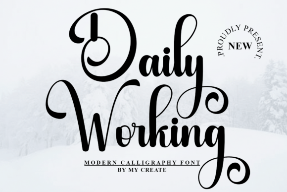 Daily Working: A Festive Script Font Review for Designers