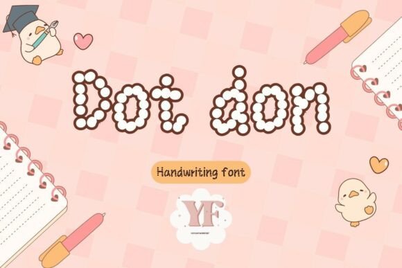 Dot Don: A Playful Font for Your Brand Identity