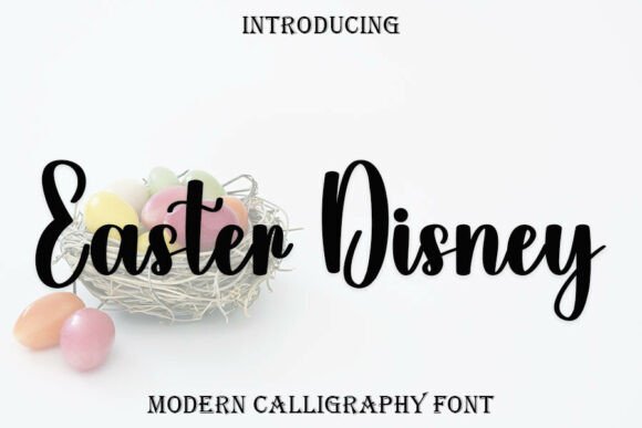 Easter Disney: A Handwritten Font for Web Design