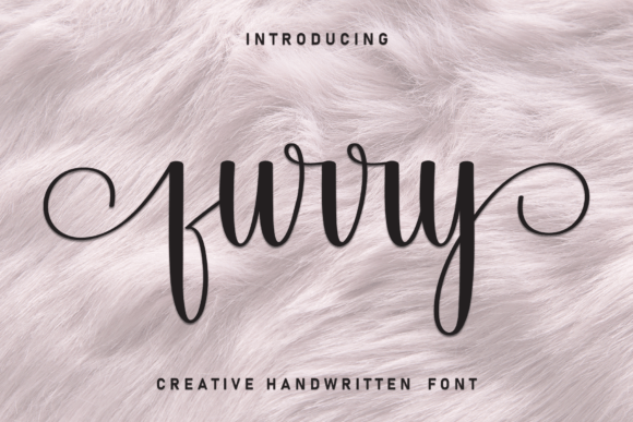 Furry: A Sweet Handwritten Display Font for Branding