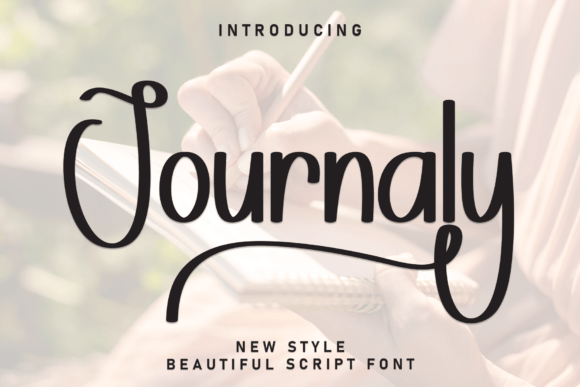 Journaly: A Whimsical Display Font for Small Business