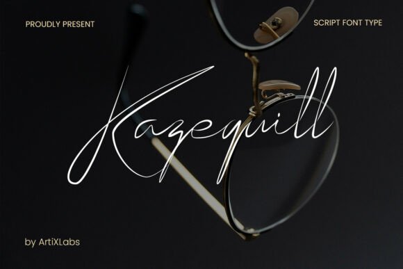 Kazequill: The Premium Script Font for Modern Marketers