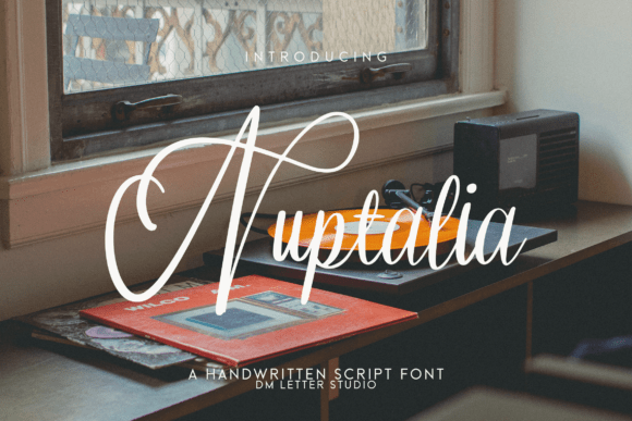 Nuptalia: A Romantic Script Font for Your Brand