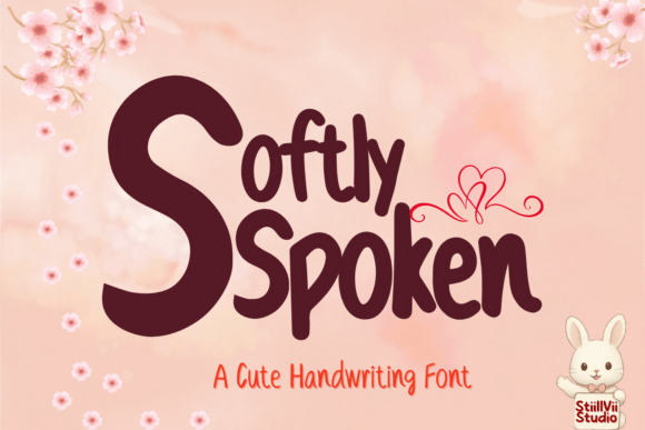 Softly Spoken: A Handwritten Font for Gentle Design