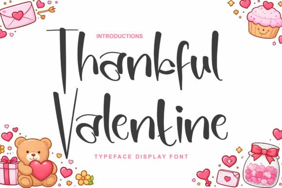 Thankful Valentine: A Modern Handwriting Font for Branding