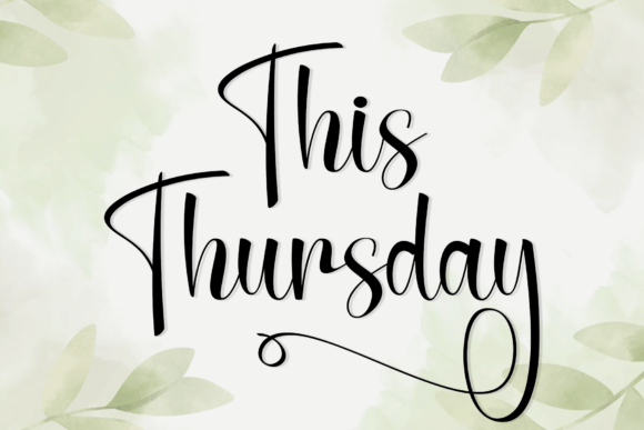 This Thursday: A Bold Display Font for Editorial Design
