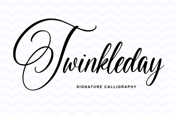 Twinkle Day: A Signature Font for Your Brand