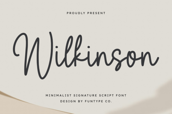 Wilkinson: A Fluid Signature Script Font for Branding