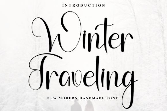Winter Traveling: A Festive Font for Your Brand