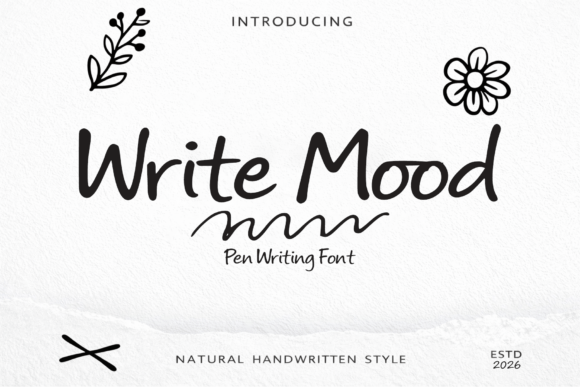 Write Mood: The Handwritten Font for Authentic Campaigns