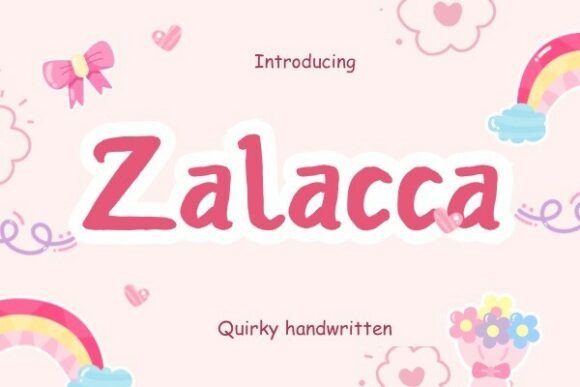 Zalacca: A Handwritten Font for Modern Web Design